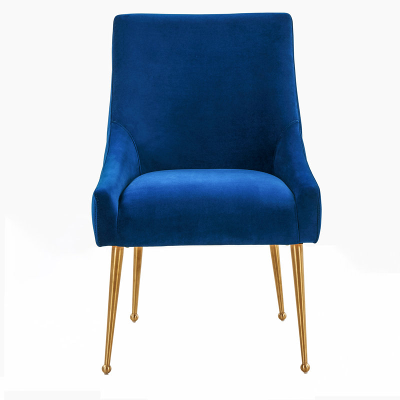 Mercer41 Firkins Velvet Side Chair & Reviews Wayfair